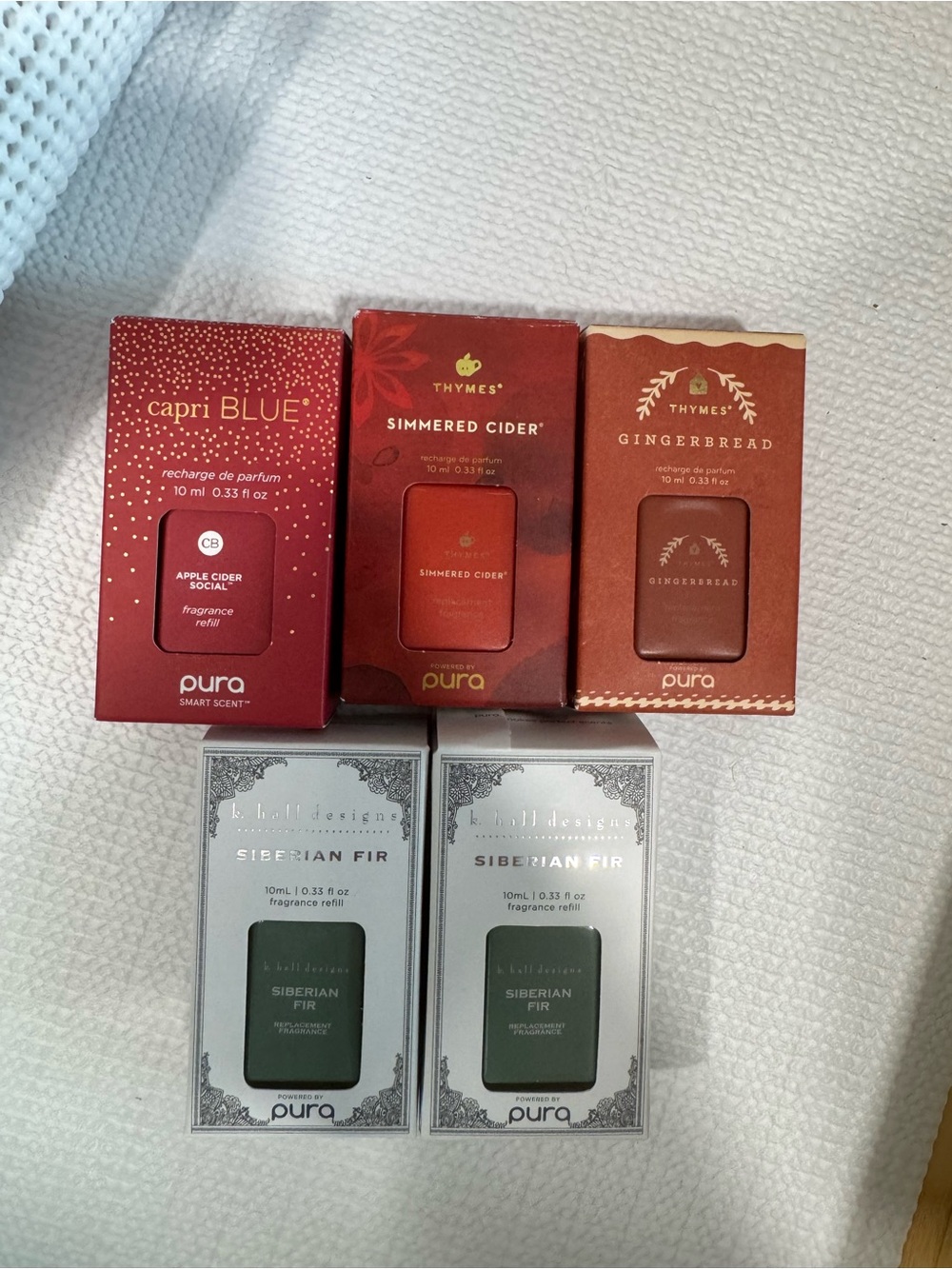Pura Smart Scent Refill Pack - Red and Green Fragrance Cartridges